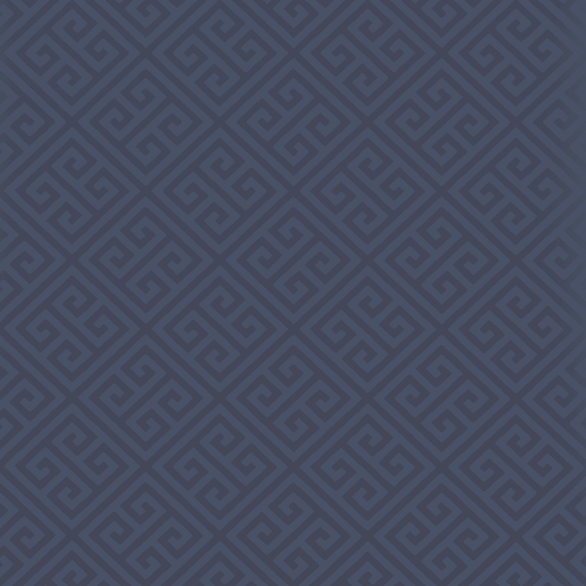 Maze Wallpaper - Navy - Thibaut - T36161 - Premier Wallcovering