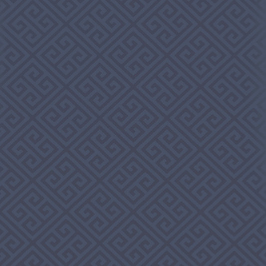 Maze Wallpaper - Navy - Thibaut - T36161 - Premier Wallcovering
