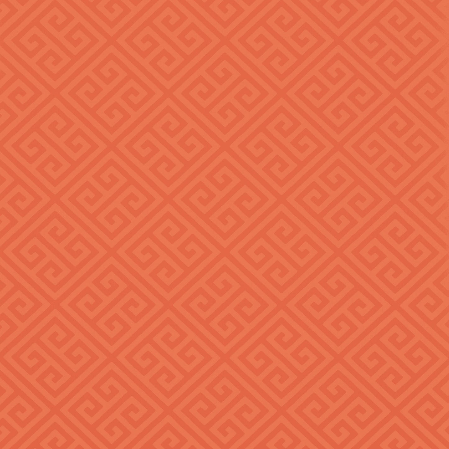 Maze Wallpaper - Coral - Thibaut - T36167 - Premier Wallcovering