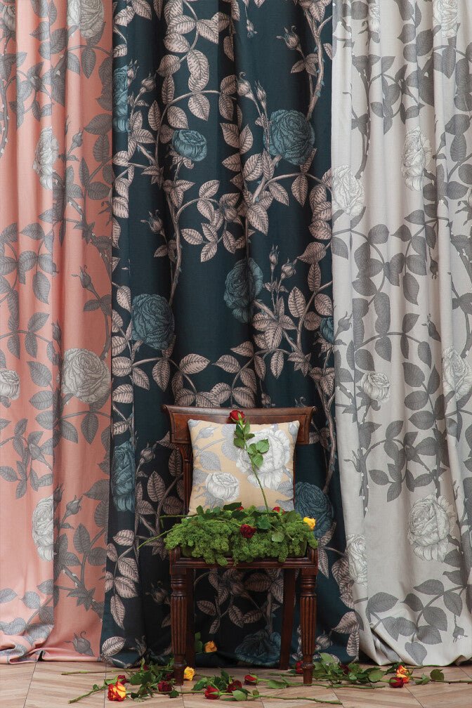 McGegan Rose Fabric - Westwood - Timorous Beasties - DIGIP/MCG/LU/02 - Premier Wallcovering