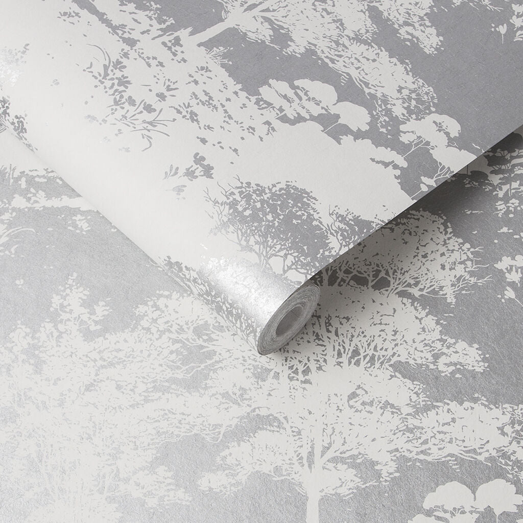 Meadow Wallpaper - Frost - Graham & Brown - 105231 - Premier Wallcovering