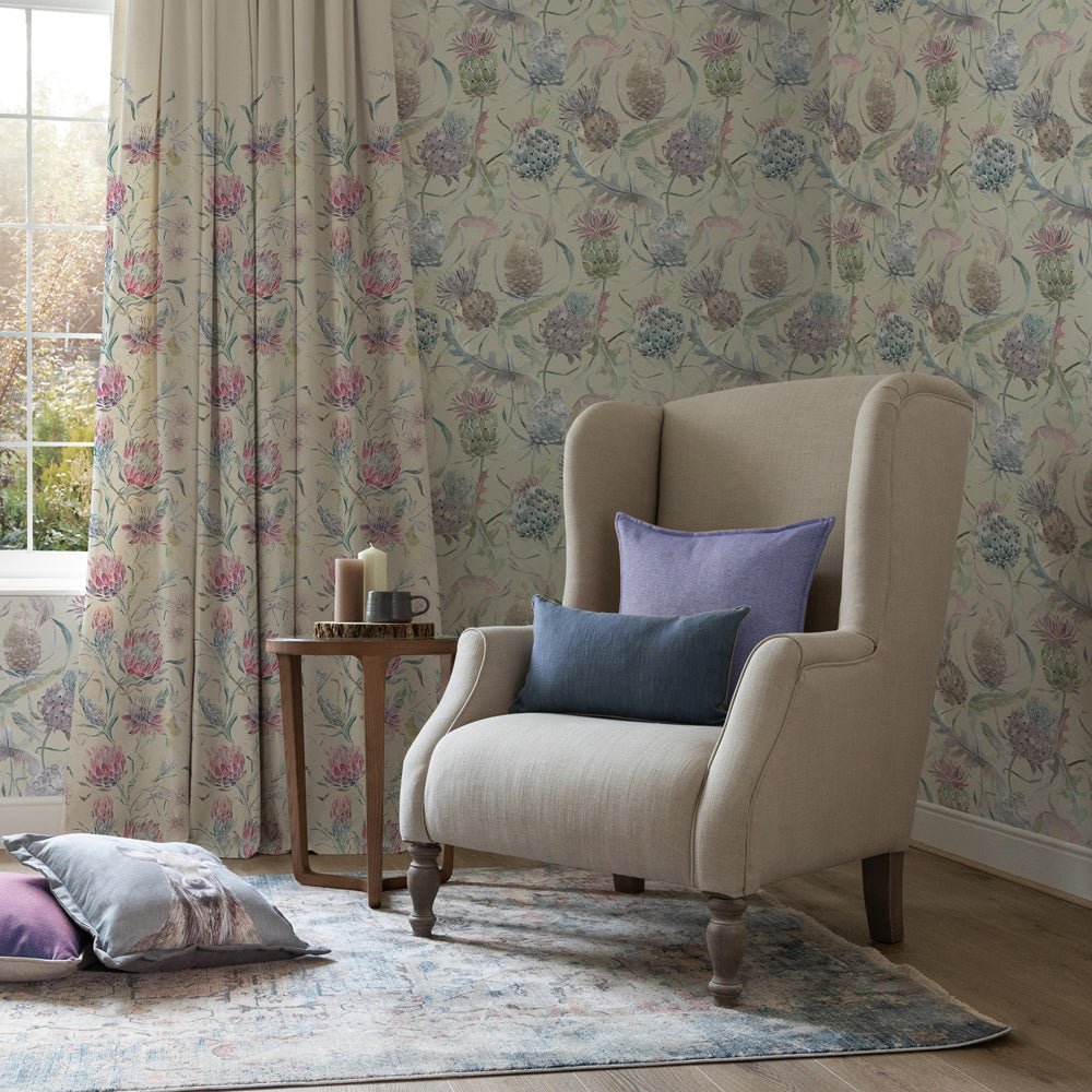Meadwell Wallpaper - Loganberry - Voyage Maison - MEADWEL/WPO/LOG - Premier Wallcovering