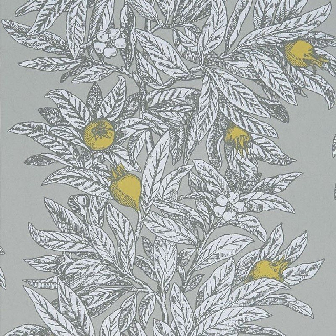 Medlar Wallpaper - Parchment - Osborne & Little - W7458-02 - Premier Wallcovering