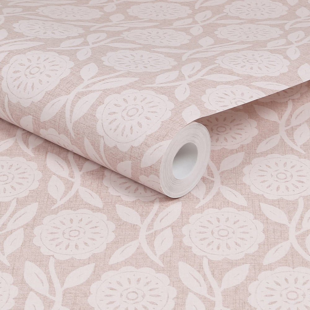 Medley Wallpaper - Pink - Next - 121185 - Premier Wallcovering
