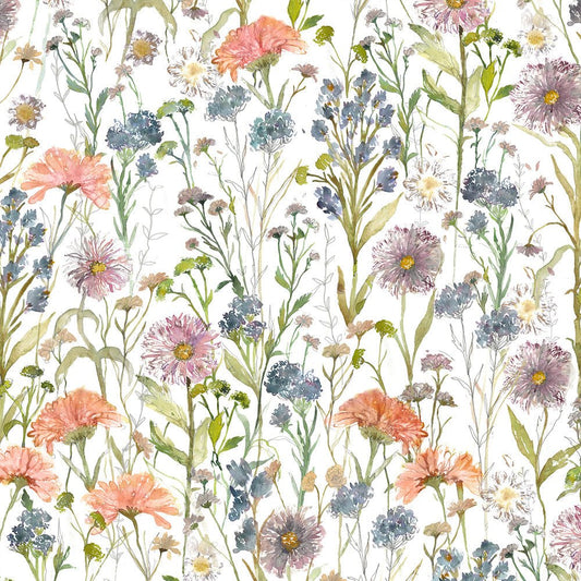 Medmerry Wallpaper - Apricot - Voyage Maison - MEDMERR/WPO/APR - Premier Wallcovering