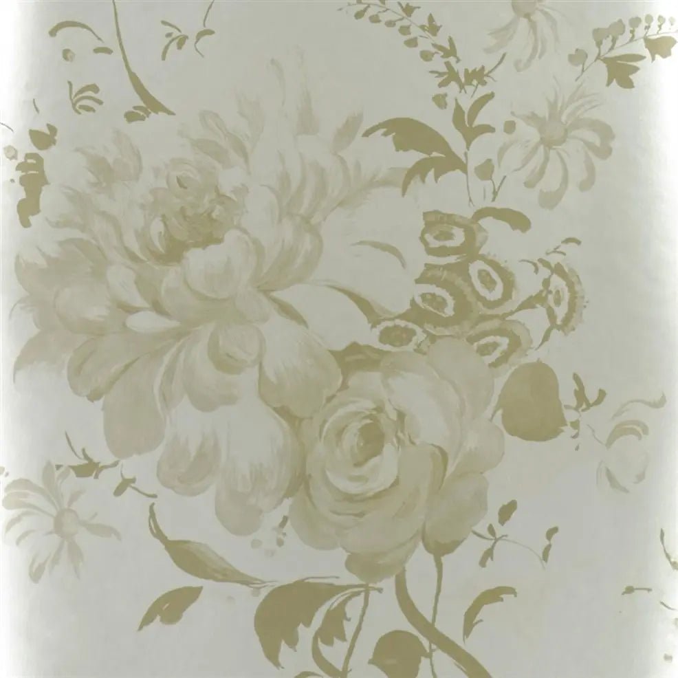 Mehsama Wallpaper - Gold - P574/03 - Designers Guild - Premier Wallcovering
