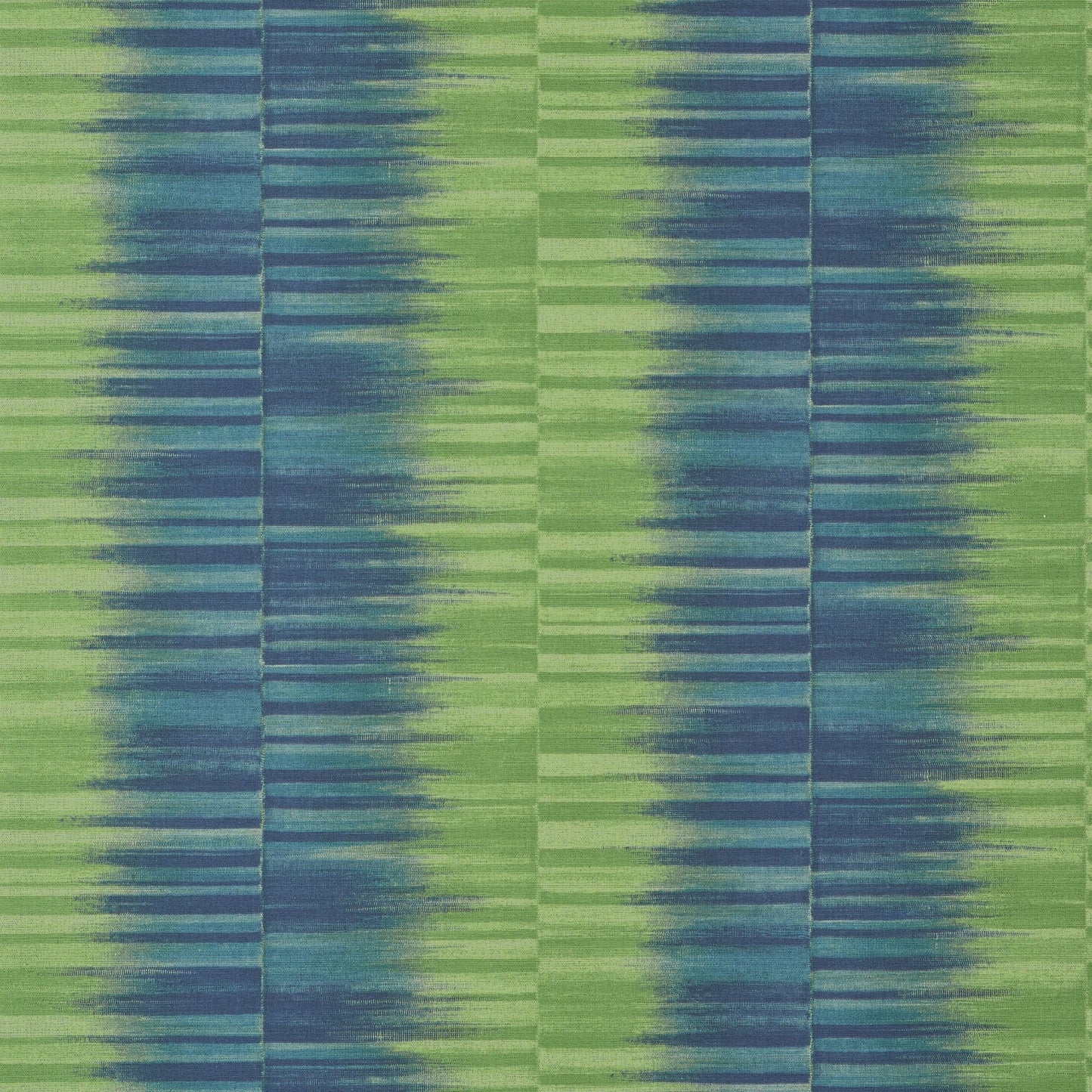 Mekong Stripe Wallpaper - Green & Blue - Thibaut - T10091 - Premier Wallcovering