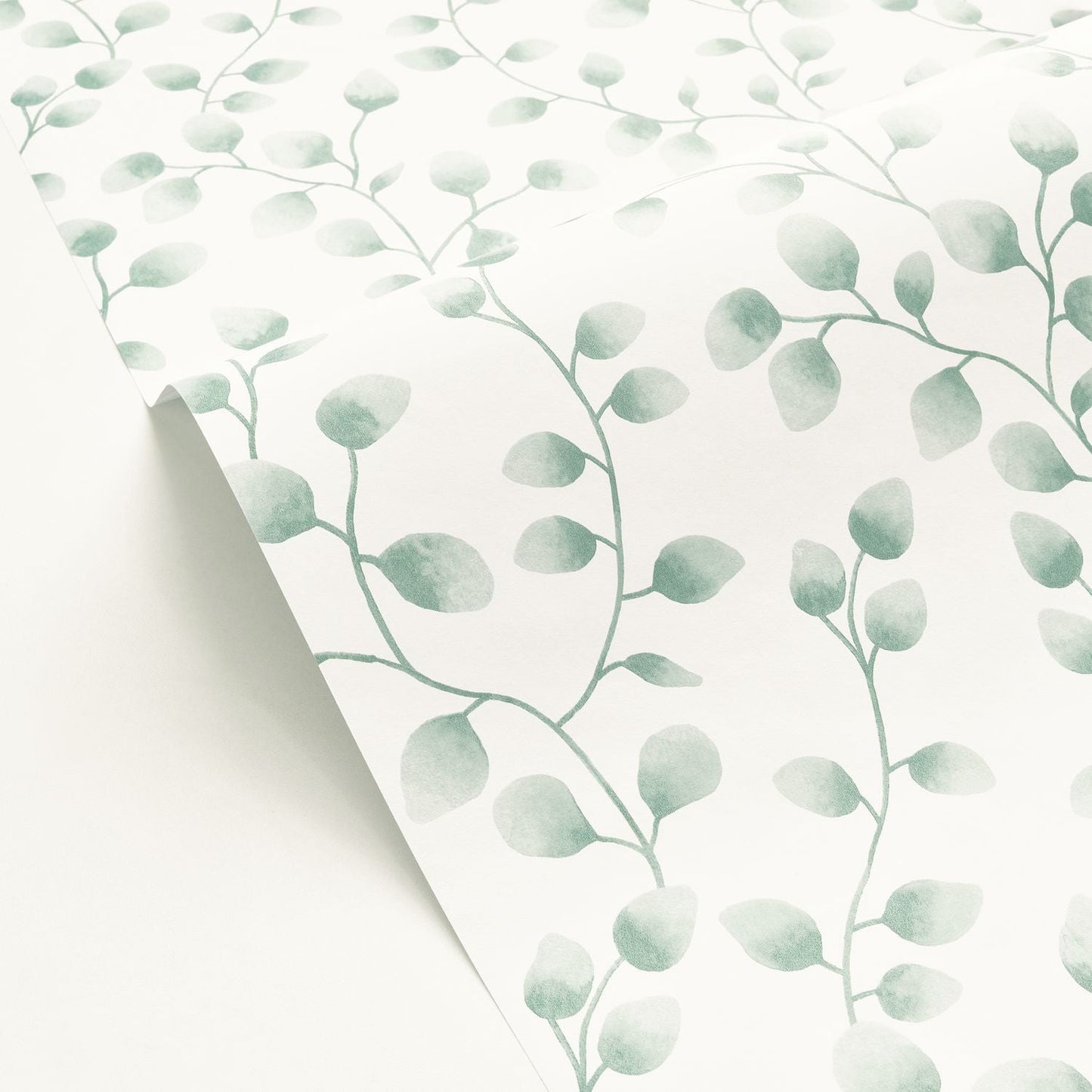 Melbourne Wallpaper - Vert Mousse - Caselio - 103867002 - Premier Wallcovering