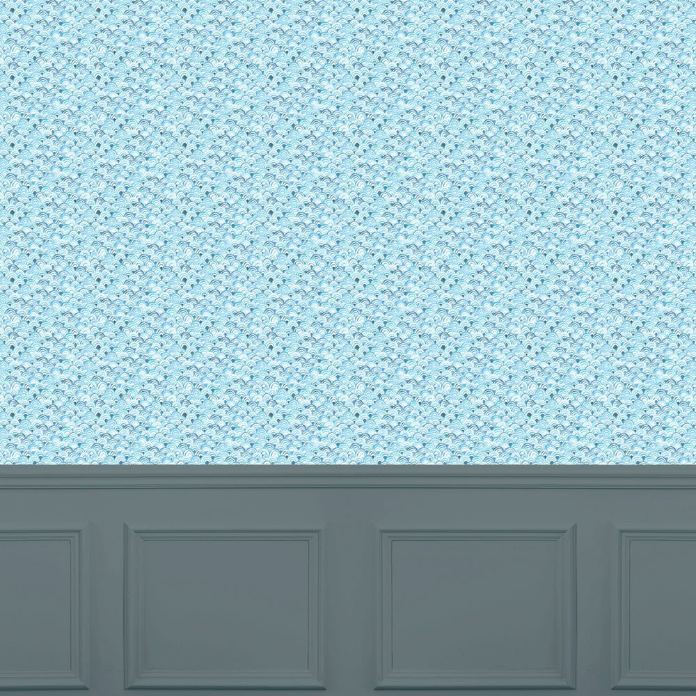 Melia Wallpaper - Glacier - Voyage Maison - MELIA/WPO/GLA - Premier Wallcovering