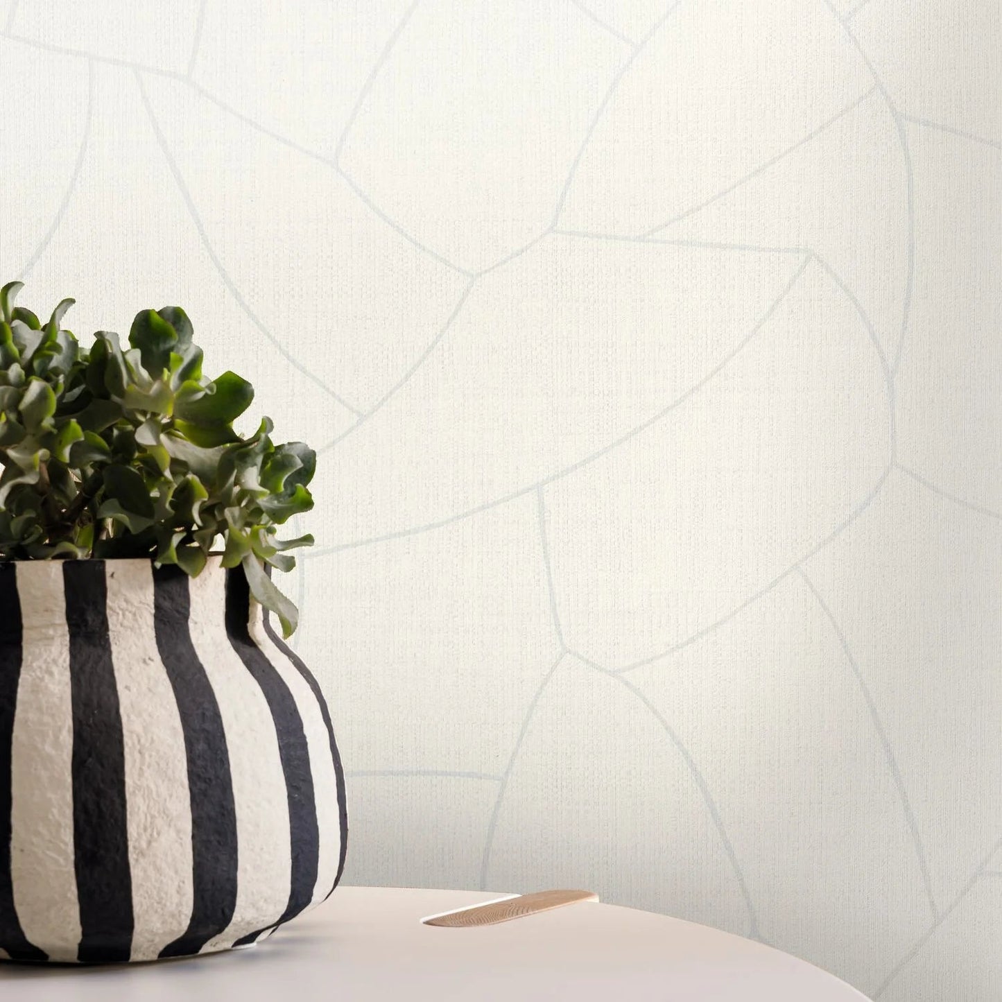 Melody Wallpaper - Blanc - Caselio - 107020013 - Premier Wallcovering