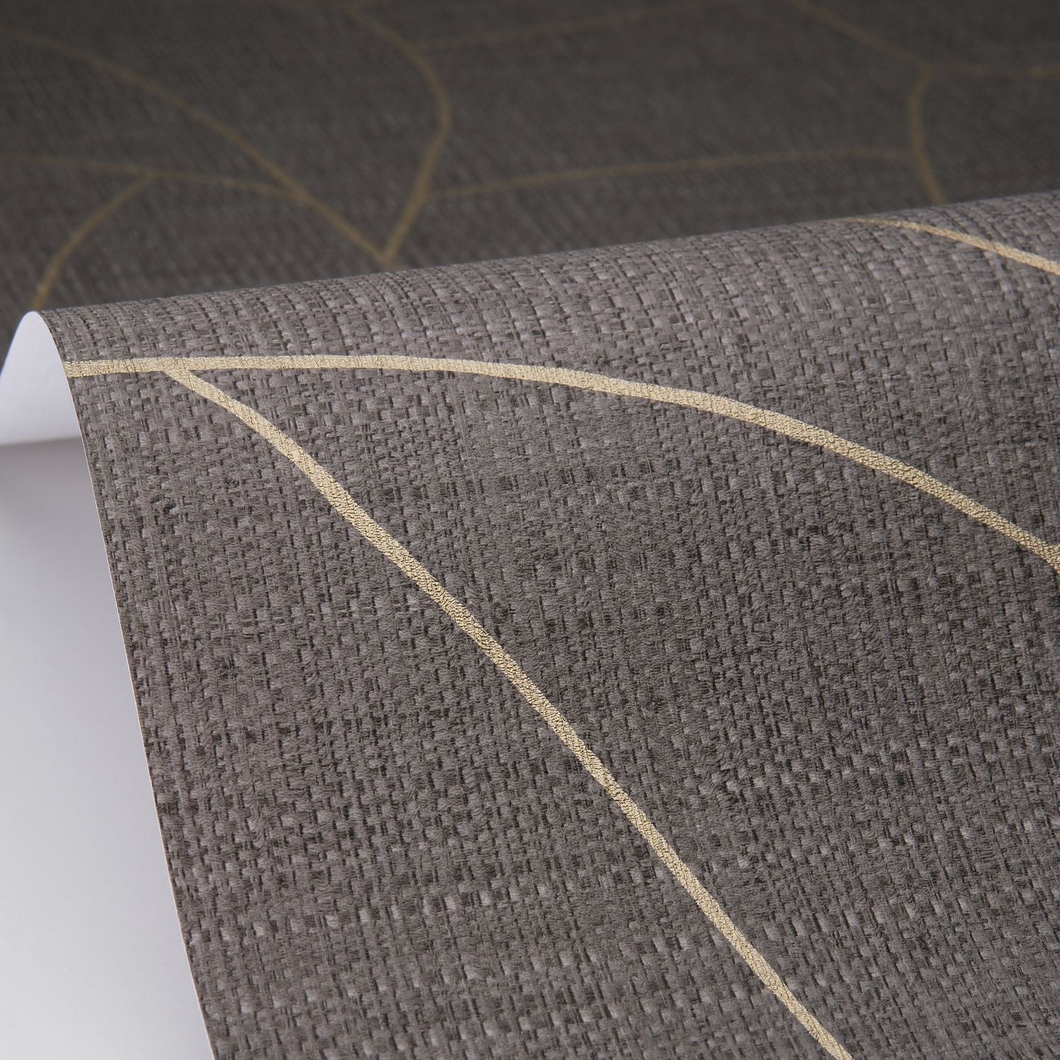 Melody Wallpaper - Noir - Caselio - 107029004 - Premier Wallcovering