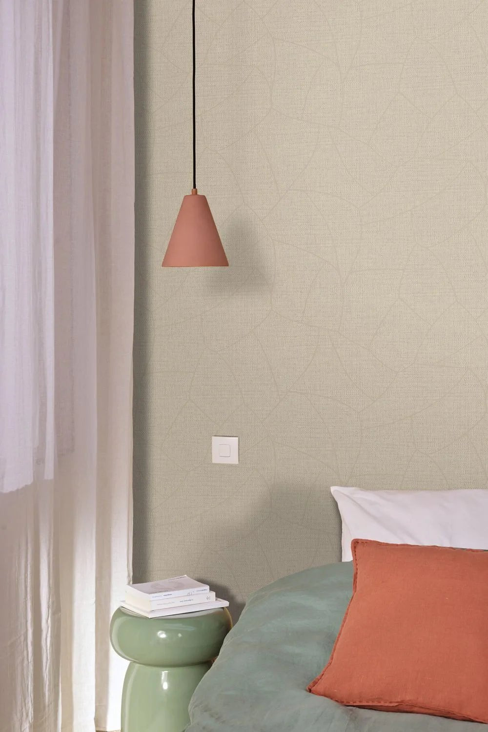 Melody Wallpaper - Taupe - Caselio - 107021127 - Premier Wallcovering