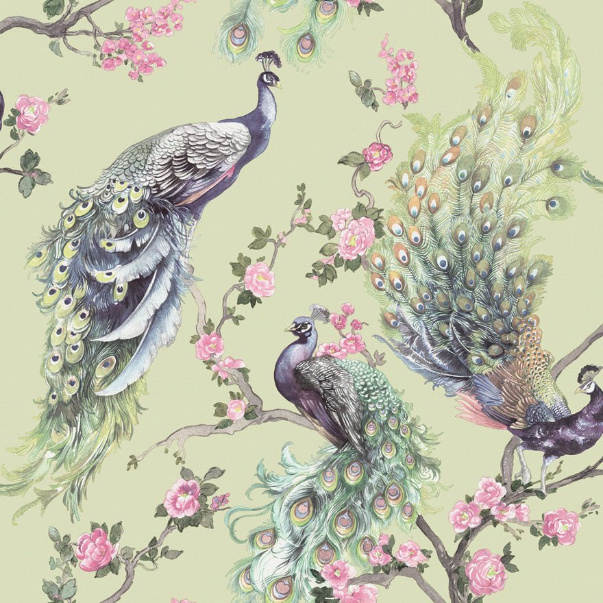Menali Wallpaper - Green - Holden Décor - 35921 - Premier Wallcovering