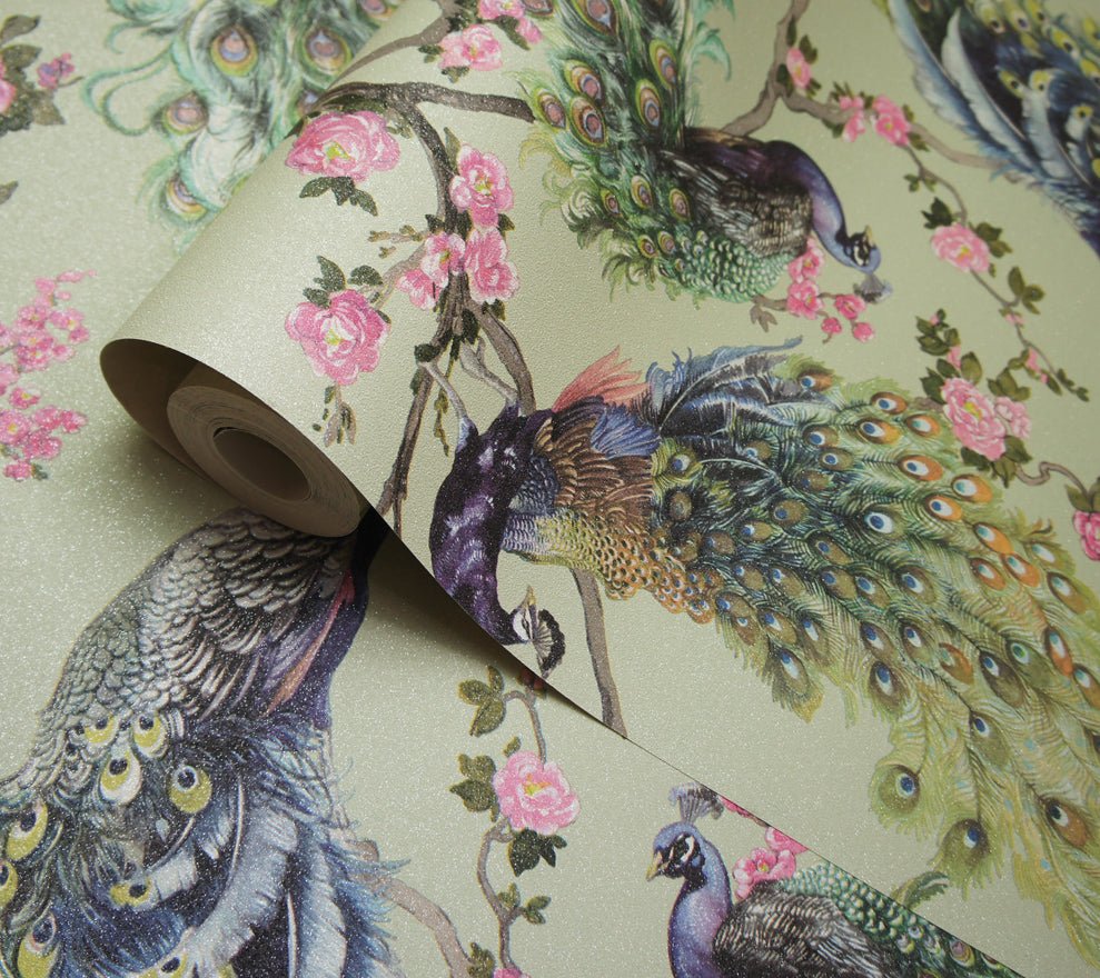 Menali Wallpaper - Green - Holden Décor - 35921 - Premier Wallcovering