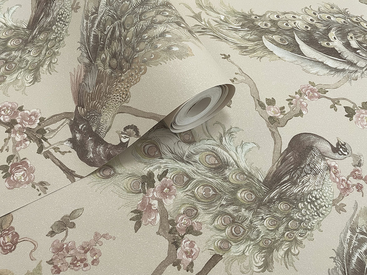 Menali Wallpaper - Beige - Holden Décor - 36271 - Premier Wallcovering
