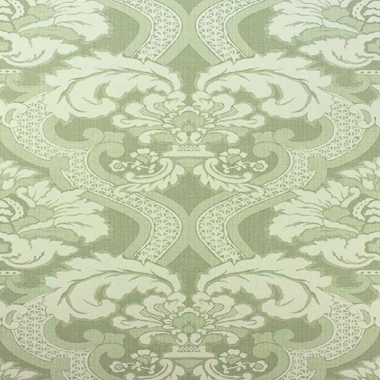 Meredith Wallpaper - Green - Nina Campbell - NCW4277-05 - Premier Wallcovering