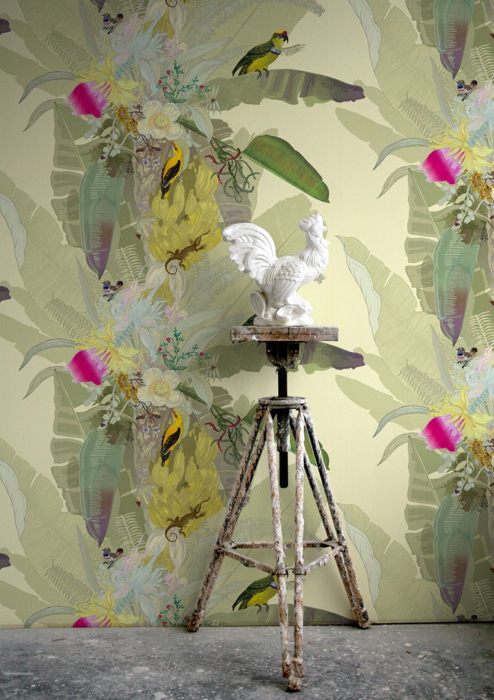 Merian Palm Superwide Wallpaper - Original - Timorous Beasties - SWP/MER/IVY/01 - Premier Wallcovering