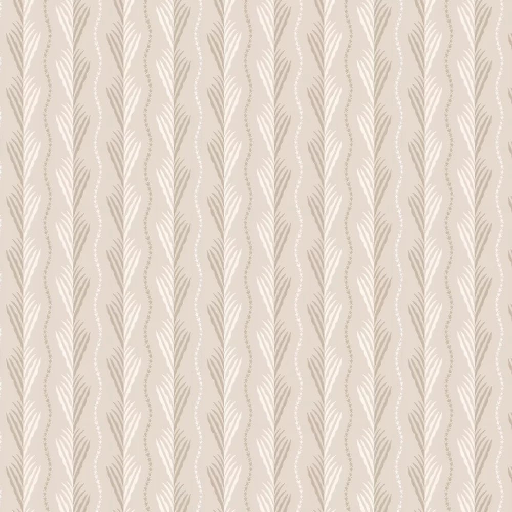 Meridor Wallpaper - Linen - Nina Campbell - NCW4494-01 - Premier Wallcovering