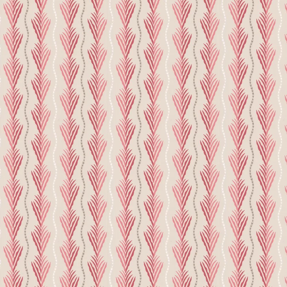 Meridor Wallpaper - Red - Nina Campbell - NCW4494-04 - Premier Wallcovering