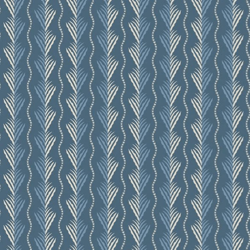 Meridor Wallpaper - Blue - Nina Campbell - NCW4494-06 - Premier Wallcovering