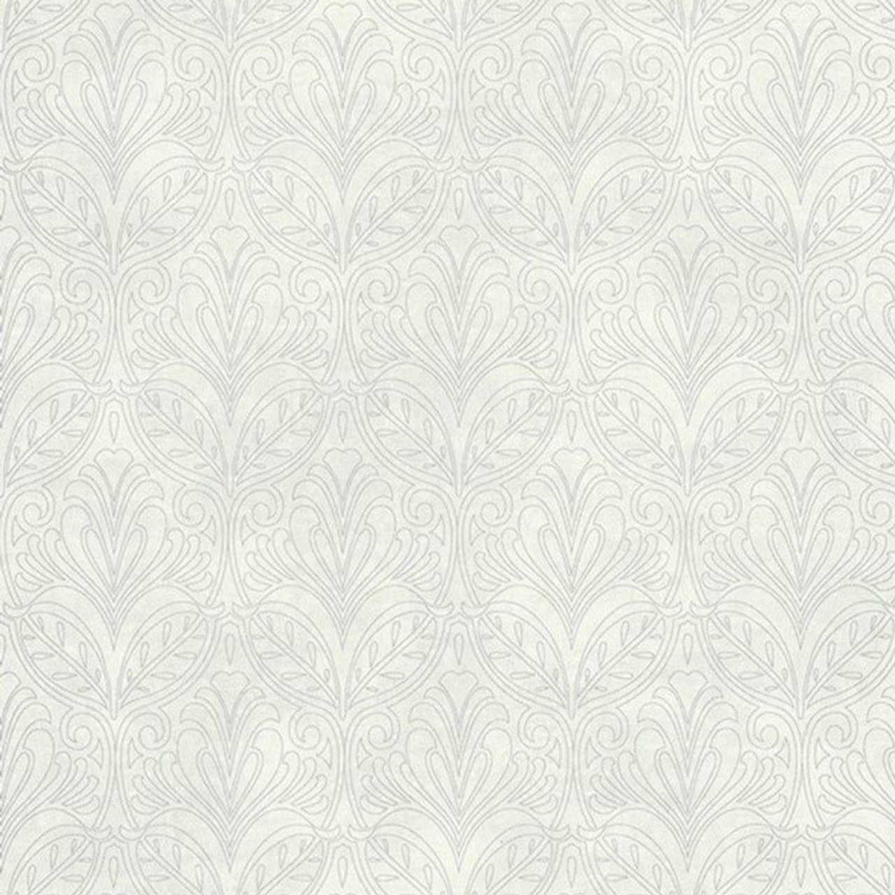 Mestre Palazzo Wallpaper - Blanc - Casadeco - 83560111 - Premier Wallcovering