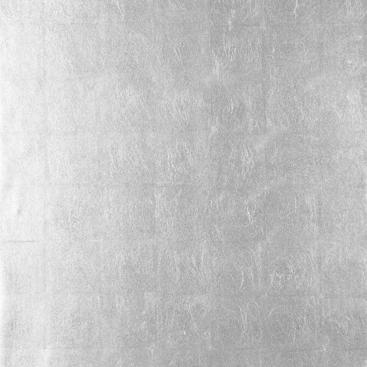 Metal Leaf Wallpaper - Metallic Silver - Thibaut - T41010 - Premier Wallcovering