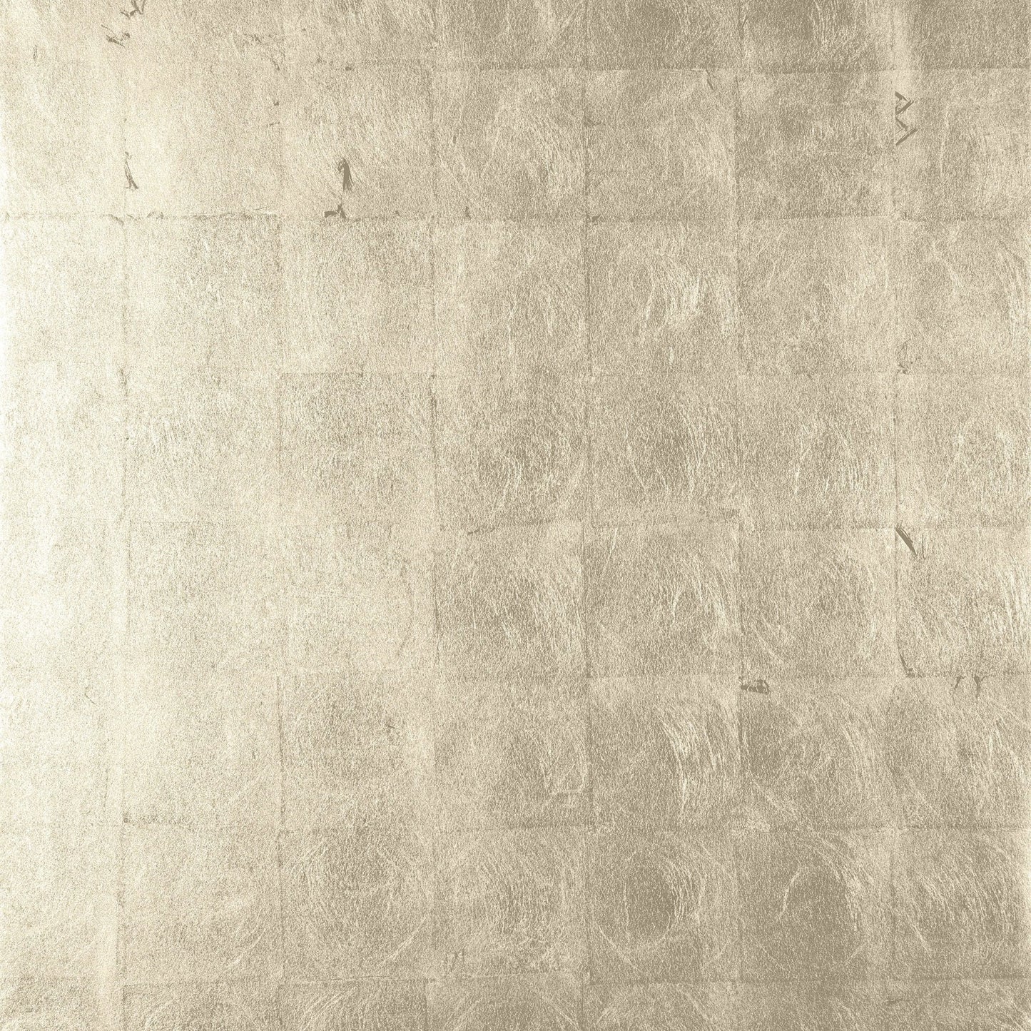 Metal Leaf Wallpaper - Metallic Pewter - Thibaut - T41012 - Premier Wallcovering