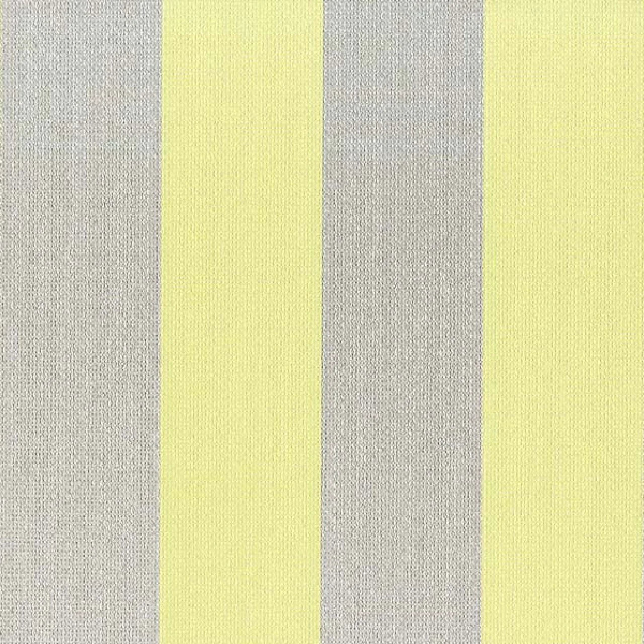 Metallico Stripe Wallpaper - Yellow - Osborne & Little - W6903-07 - Premier Wallcovering
