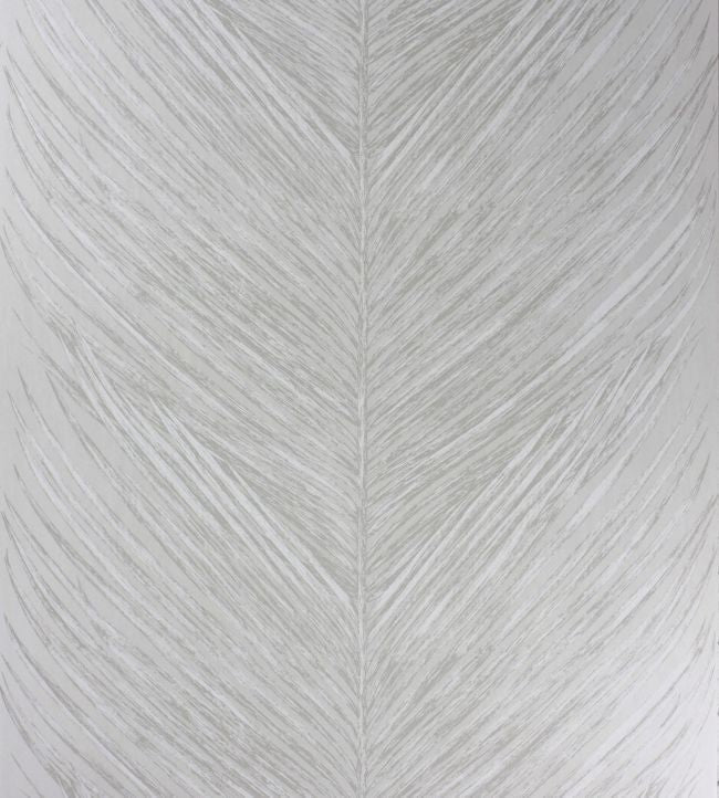 Mey Fern Wallpaper - White/Silver - Nina Campbell - NCW4154 - 04 - Premier Wallcovering