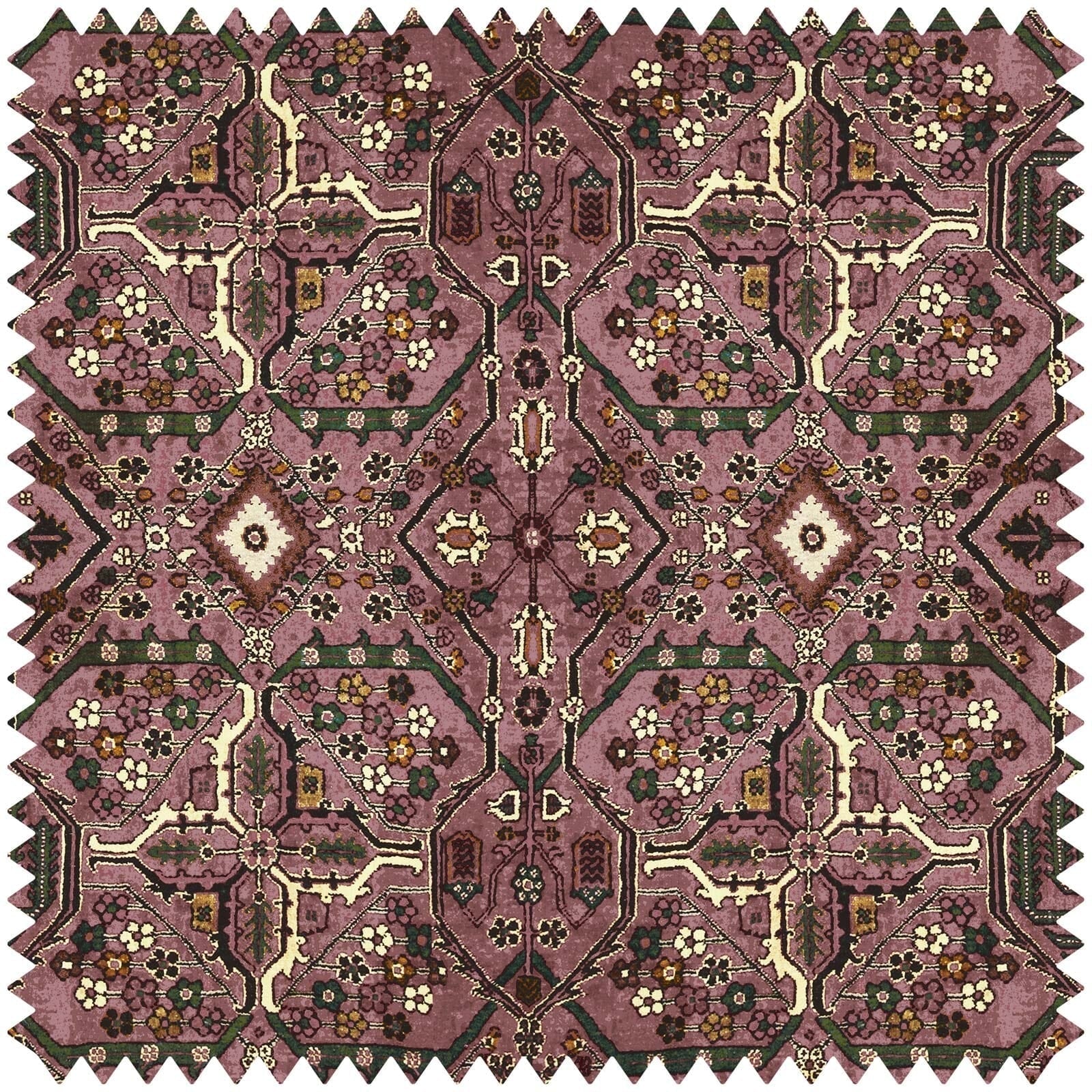 Mey Meh Velvet Fabric -  Blush - House of Hackney - 1-FA-MEY-VE-BLS-XXX-XXX - Premier Wallcovering