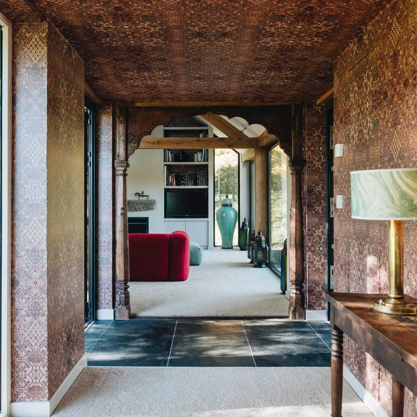 Mey Meh Wallpaper - Blush - House of Hackney - 1 - WA - MEY - DI - BLS - XXX - Premier Wallcovering