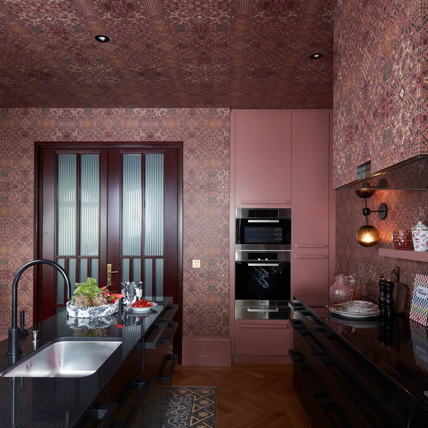 Mey Meh Wallpaper - Sienna - House of Hackney - 1 - WA - MEY - DI - MUL - XXX - Premier Wallcovering