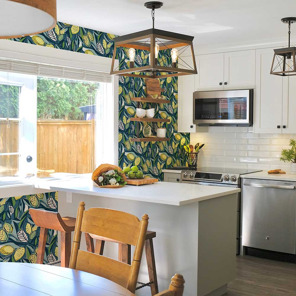 Meyer Wallpaper - Blue - A Street Prints - FD26422 - Premier Wallcovering