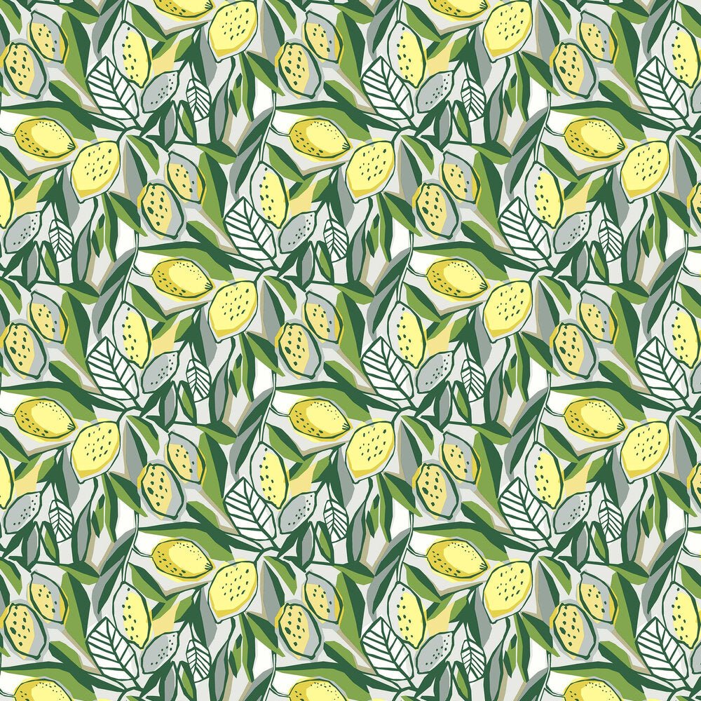 Meyer Wallpaper - Lemon - A Street Prints - FD26420 - Premier Wallcovering