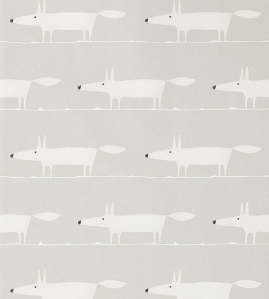 Midi Fox Wallpaper - Shadow - NHAP112815 - Scion - Premier Wallcovering