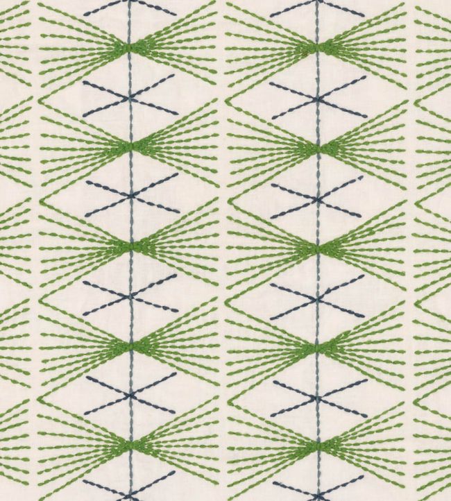 Mikado Fabric - Green - Christopher Farr Cloth - CFF232 - 02 - Premier Wallcovering