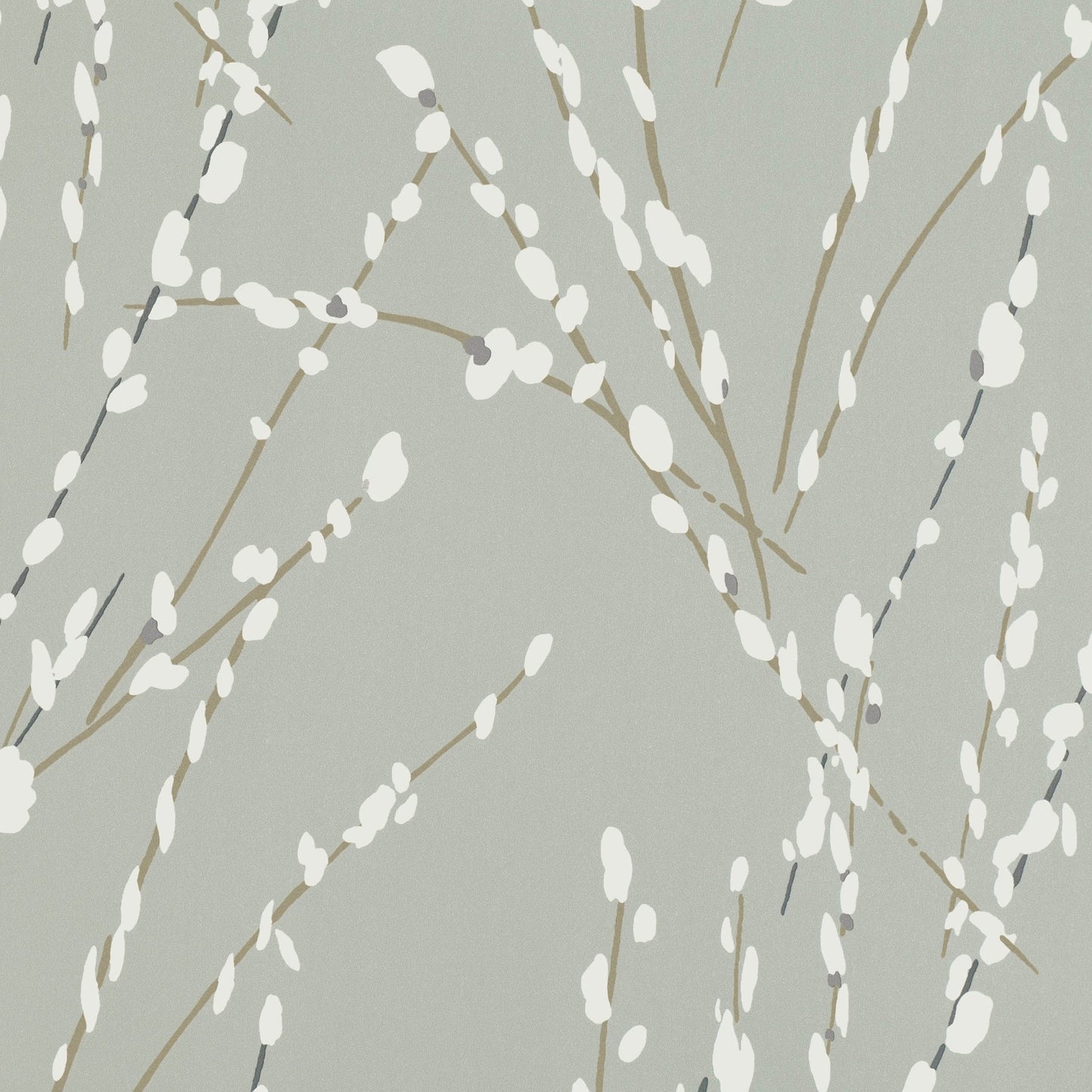 Mikado Wallpaper - Fog - Romo - Floris - W406/05 - Premier Wallcovering