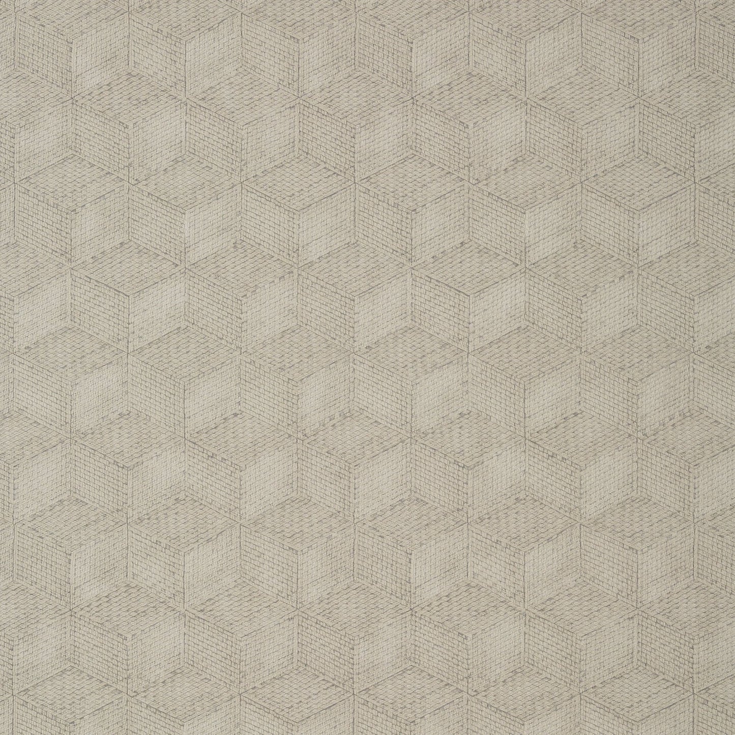 Milano Square Wallpaper - Taupe - Thibaut - T10418 - Premier Wallcovering
