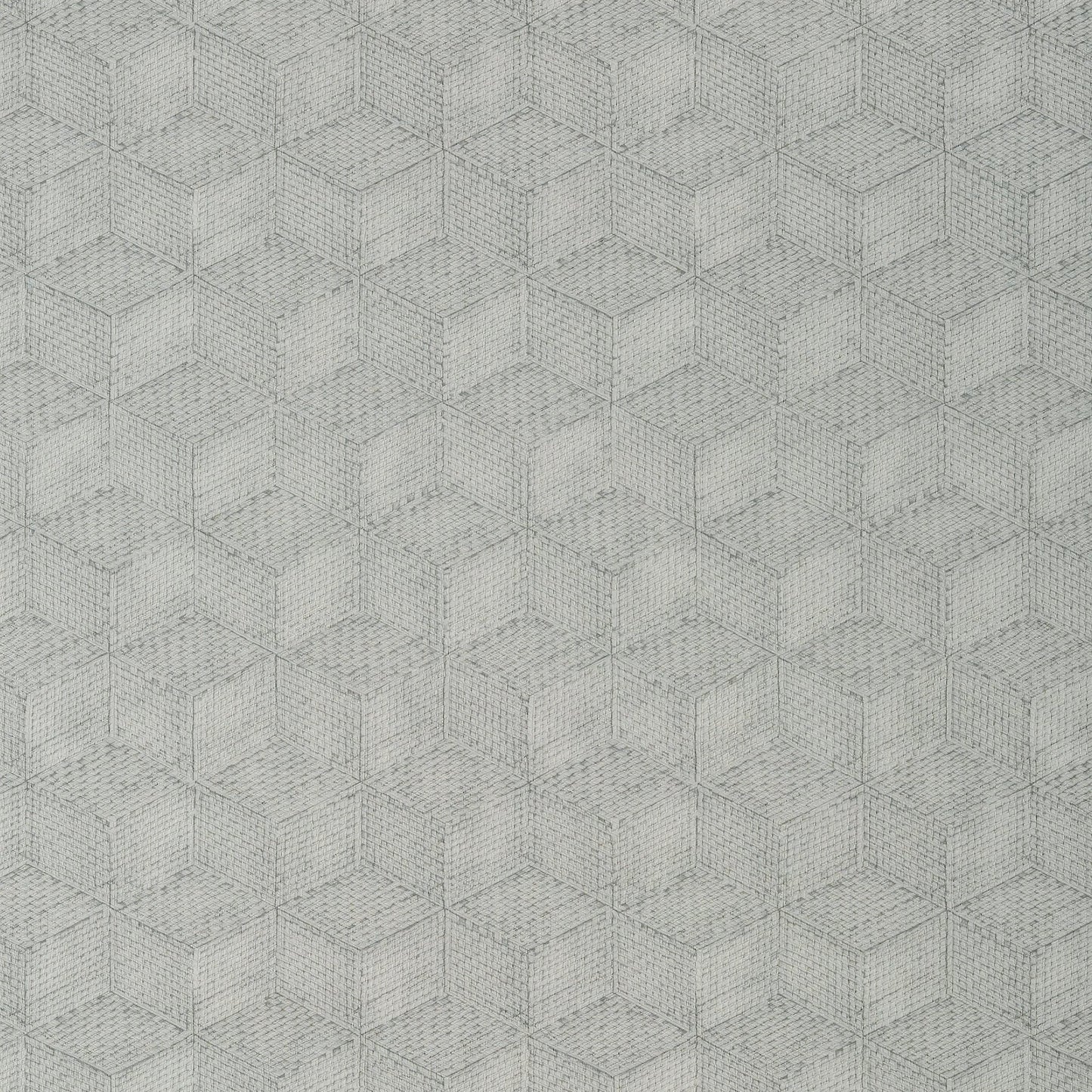 Milano Square Wallpaper - Grey - Thibaut - T10419 - Premier Wallcovering
