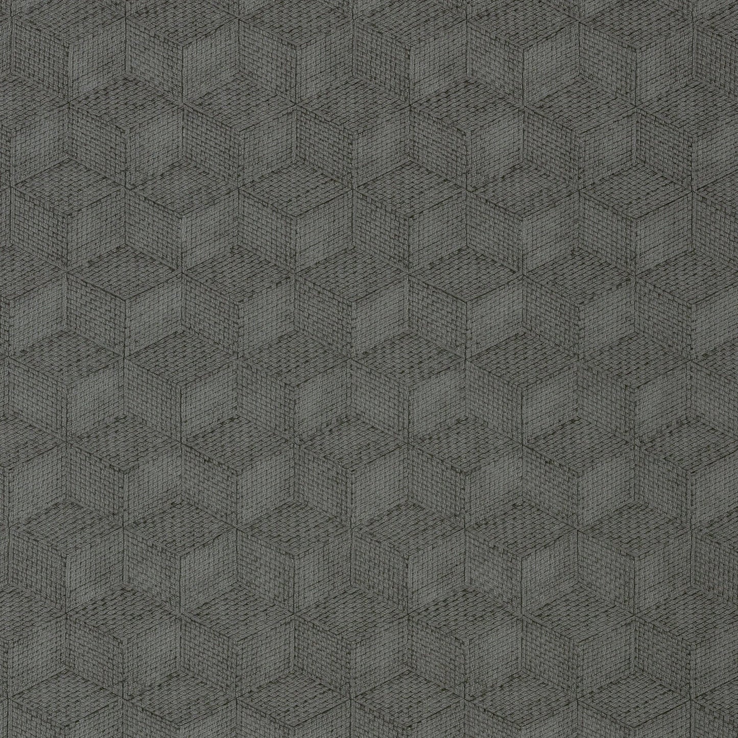 Milano Square Wallpaper - Smoke - Thibaut - T10425 - Premier Wallcovering