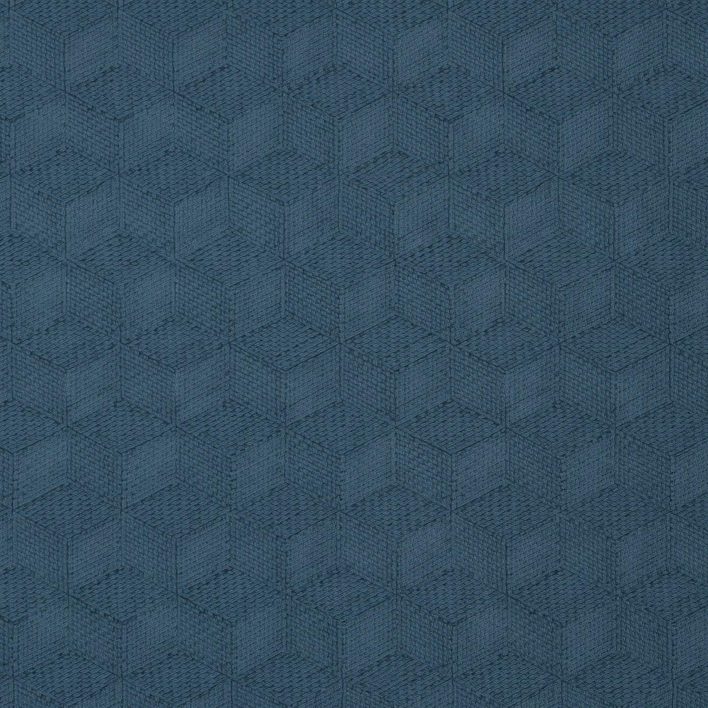 Milano Square Wallpaper - Navy - Thibaut - T10422 - Premier Wallcovering