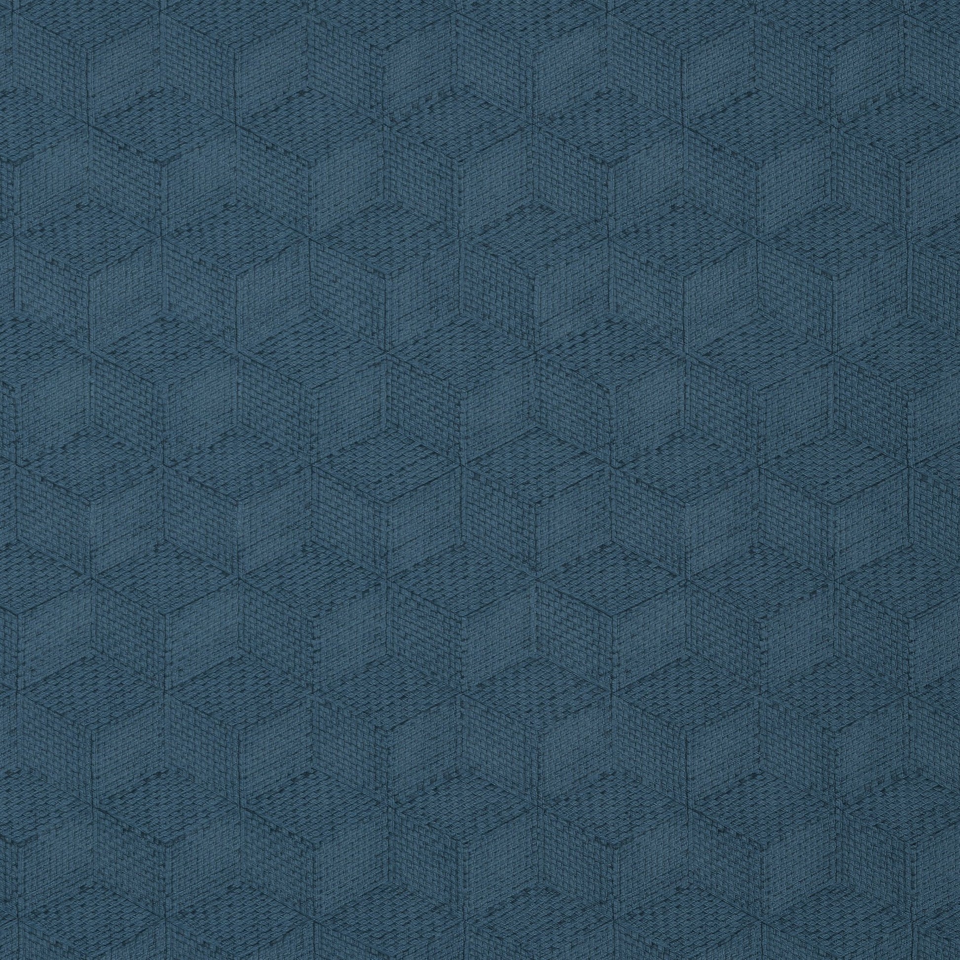 Milano Square Wallpaper - Navy - Thibaut - T10422 - Premier Wallcovering