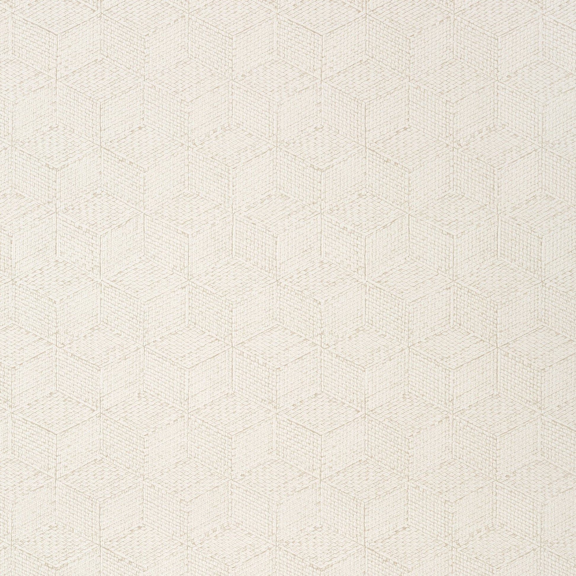 Milano Square Wallpaper - Off White - Thibaut - T10416 - Premier Wallcovering