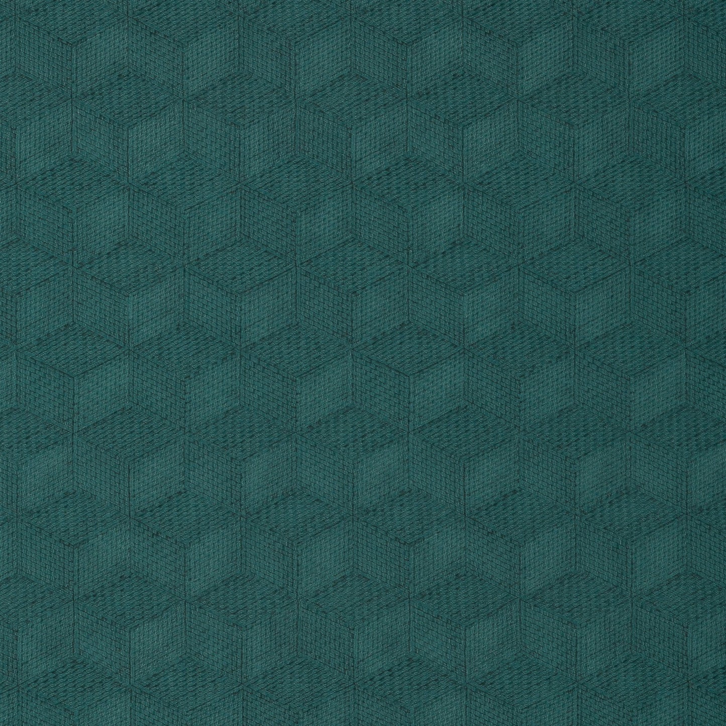 Milano Square Wallpaper - Teal - Thibaut - T10424 - Premier Wallcovering