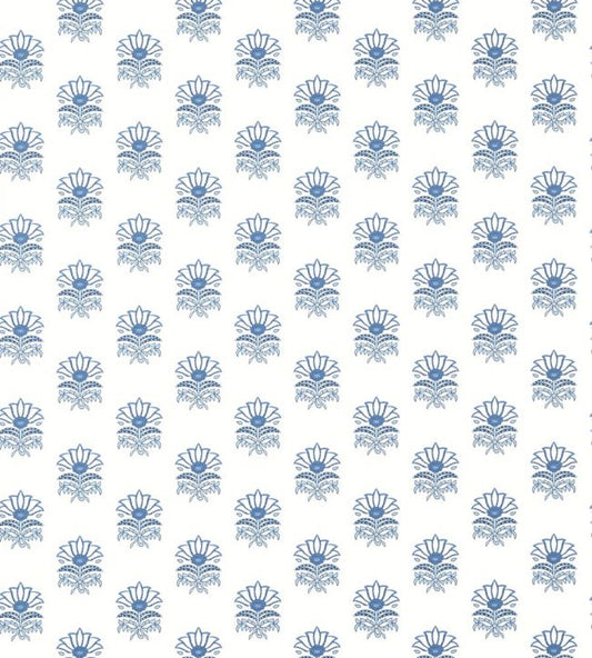 Milford Wallpaper - Blue - AT15157 - Anna French - Premier Wallcovering