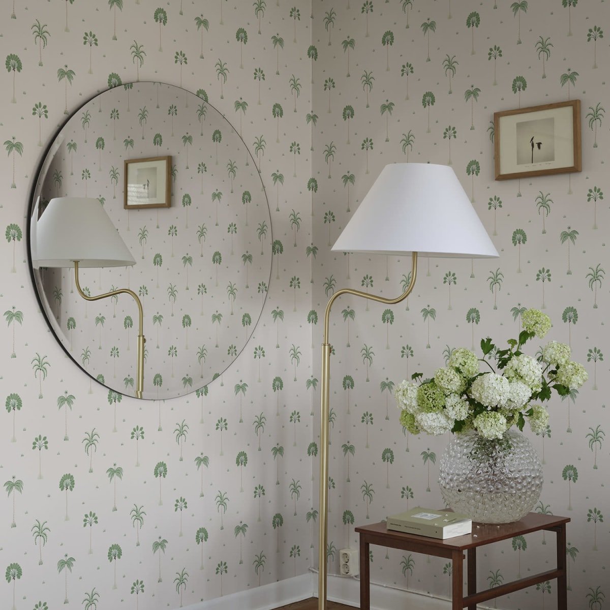 Milo Wallpaper - Spring Green - Sandberg - S10436 - Premier Wallcovering