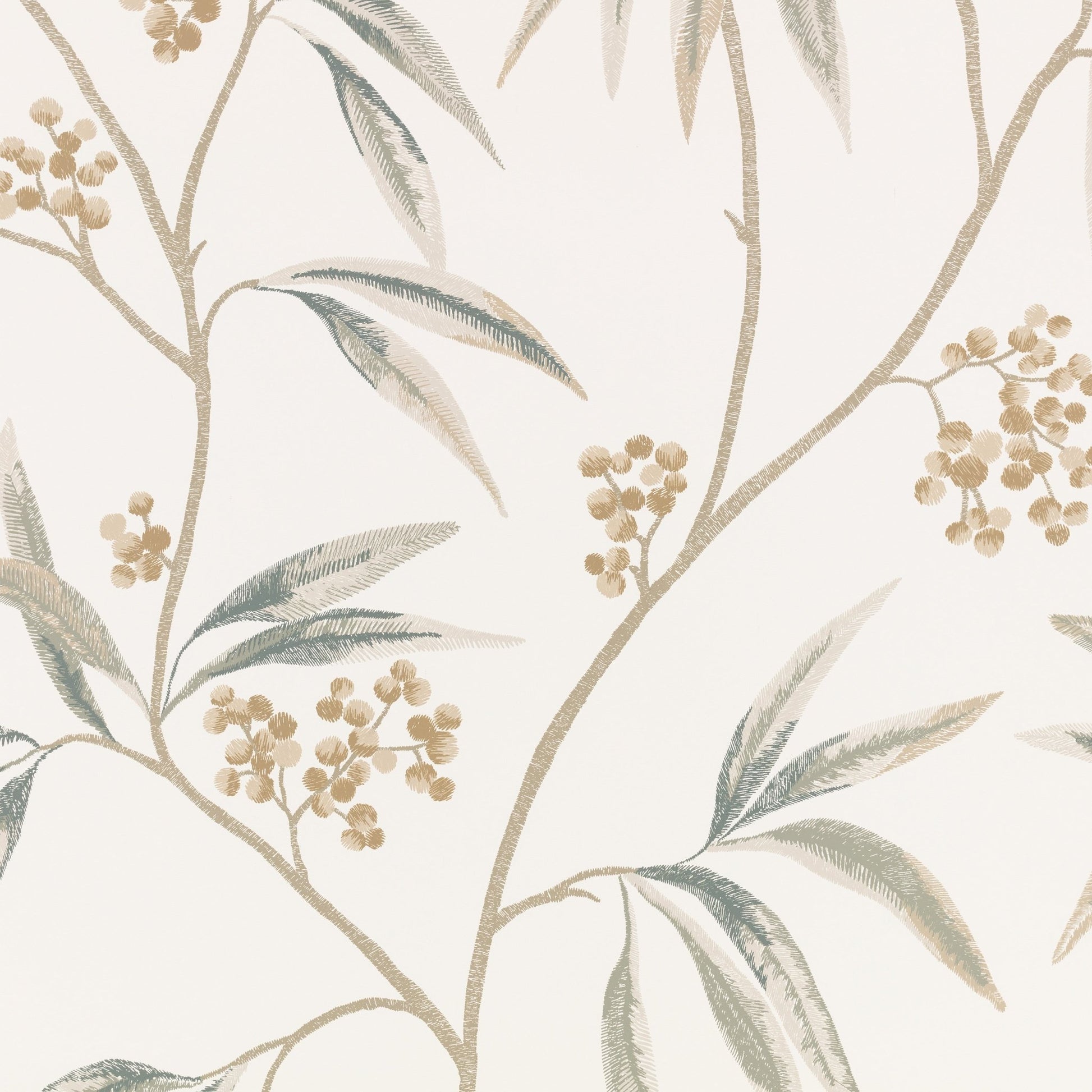 Mima Wallpaper - Tamarind - Romo - Ottavia - W470/01 - Premier Wallcovering