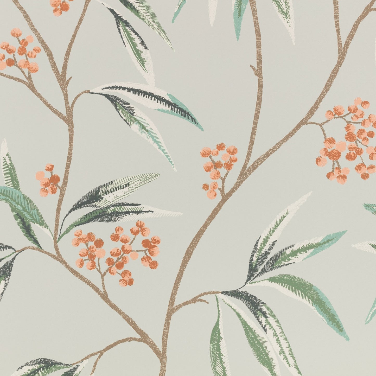 Mima Wallpaper - Lovat - Romo - Ottavia - W470/03 - Premier Wallcovering