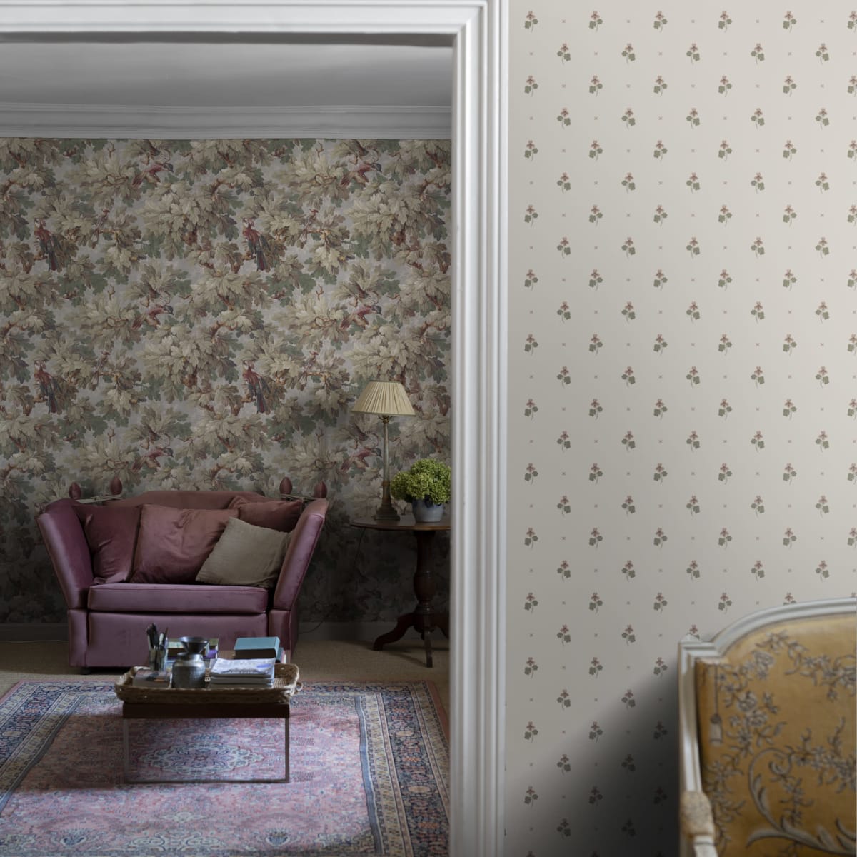 Mimi Wallpaper - Blush - Sandberg - S10268 - Premier Wallcovering