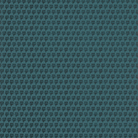 Mimi Wallpaper - Teal - Thibaut - T36443 - Premier Wallcovering